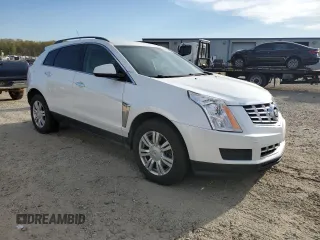 2014 Cadillac SRX with VIN 3GYFNAE38ES644876, listed as a Copart auction lot 50715955 with 106,262 mi miles and Salvage Title. Bid and sale history available at DreamBid. Image 4.