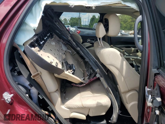 2016 Dodge Durango SXT with VIN 1C4RDHAG0GC466736, listed as a Copart auction lot 59437525 with 221,856 mi miles and Salvage title. Bid and sale history available at DreamBid. Image 11.