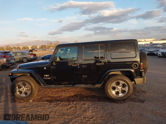 2018 Jeep Wrangler JK Unlimited Sahara with VIN 1C4HJWEG0JL810480, listed as a IAAI auction lot 41260609 with 69,776 mi miles. Bid and sale history available at carsss.com. Image 15.