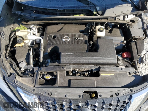 2021 Nissan Murano SL with VIN 5N1AZ2CS4MC125036, listed as a Copart auction lot 82931584 with 39,907 mi miles and Salvage Title. Bid and sale history available at DreamBid. Image 12.