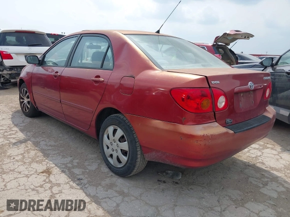 2004 Toyota Corolla CE with VIN 1NXBR32E14Z265397, listed as a IAAI auction lot 42182313 with 200,035 mi miles. Bid and sale history available at carsss.com. Image 3.