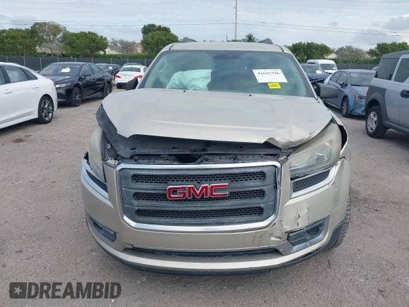 2015 GMC Acadia SLE with VIN 1GKKRNED1FJ313265, listed as a IAAI auction lot 41615346 with 85,107 mi miles and . Bid and sale history available at DreamBid. Image 12.