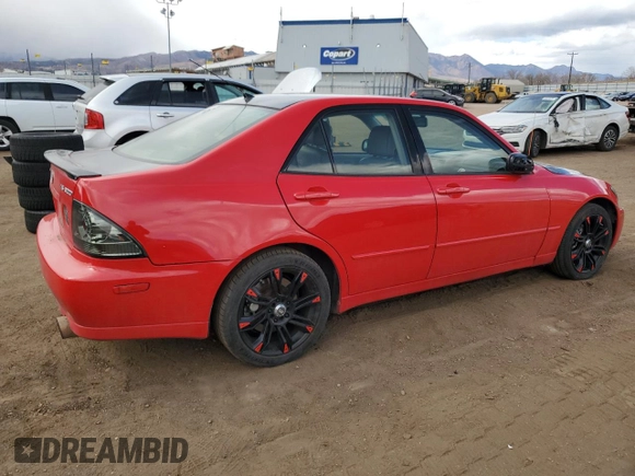 2005 Lexus IS 300 Sport with VIN JTHBD192550094812, listed as a Copart auction lot 46499465 with 167,279 mi miles and Clean Title. Bid and sale history available at carsss.com. Image 3.