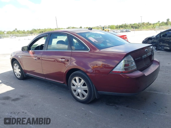 2008 Ford Taurus Limited with VIN 1FAHP28W18G115976, listed as a IAAI auction lot 41527745 with 125,745 mi miles. Bid and sale history available at carsss.com. Image 3.