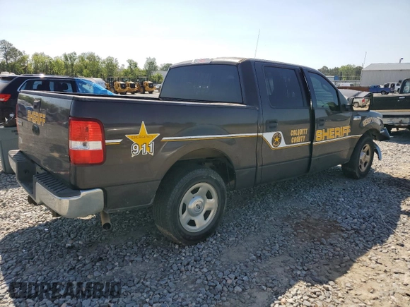 2006 Ford F-150 XLT with VIN 1FTRW12W26KC82958, listed as a Copart auction lot 50291665 with 0 mi miles and Salvage Title. Bid and sale history available at carsss.com. Image 3.