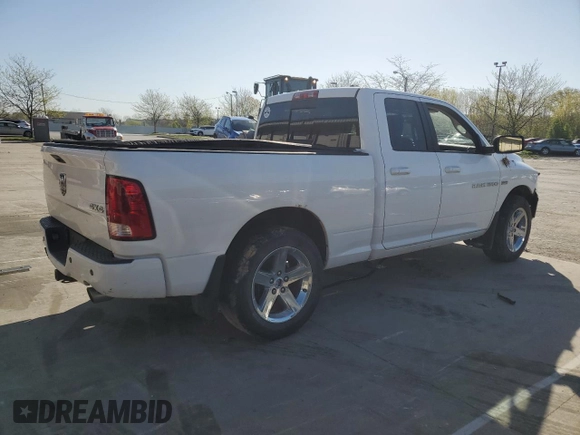 2012 Ram 1500 Sport с VIN 1C6RD7HT7CS280373, выставлен на аукционе Copart как лот 52690455 с пробегом 109 241 миль миль и Списание • Salvage title. История ставок и продаж доступна на DreamBid. Изображение 3.