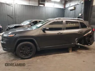 2016 Jeep Cherokee Latitude with VIN 1C4PJMCS4GW360475, listed as a IAAI auction lot 41479053 with 154,554 mi miles. Bid and sale history available at carsss.com. Image 15.