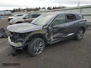 2020 Acura RDX w/Technology Pkg with VIN 5J8TC2H54LL009997, listed as a Copart auction lot 43806625 with 0 mi miles and Salvage Title. Bid and sale history available at carsss.com. Image 1.