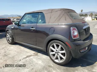 2013 MINI Convertible S with VIN WMWZP3C57DT551006, listed as a Copart auction lot 65291055 with 159,068 mi miles and Clean title. Bid and sale history available at DreamBid. Image 2.