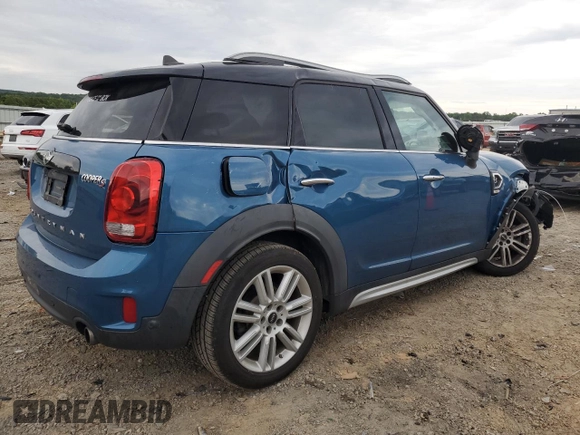 2018 MINI Countryman Cooper S with VIN WMZYT3C39J3E93309, listed as a Copart auction lot 60558285 with 50,907 mi miles and Salvage title. Bid and sale history available at DreamBid. Image 3.