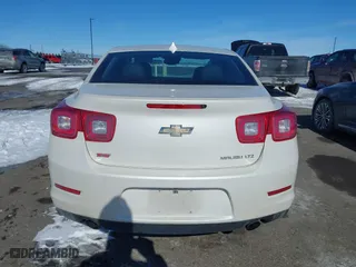 2014 Chevrolet Malibu LTZ with VIN 1G11J5SX5EF215539, listed as a IAAI auction lot 41636911 with 110,484 mi miles. Bid and sale history available at carsss.com. Image 16.