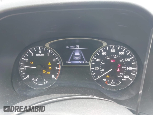 2019 Nissan Pathfinder S z VIN 5N1DR2MMXKC596621, wystawiony jako IAAI lot #42158372 z przebiegiem 71 796 mil mil oraz . Historia ofert i sprzedaży dostępna na DreamBid. Obrazek 7.