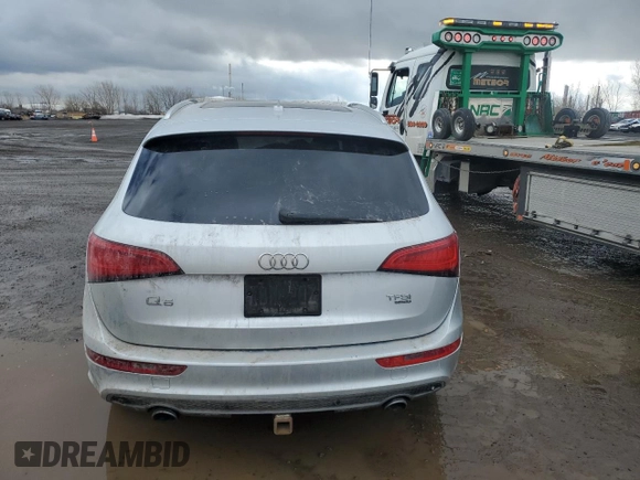 2014 Audi Q5 with VIN WA1DGCFP3EA042581, listed as a Copart auction lot 50334365 with 271,793 mi miles and Salvage title. Bid and sale history available at DreamBid. Image 6.