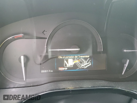 2017 Cadillac XT5 Luxury FWD with VIN 1GYKNBRS5HZ123174, listed as a Copart auction lot 43193045 with 96,617 mi miles and Salvage Title. Bid and sale history available at DreamBid. Image 9.