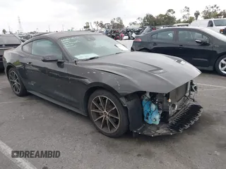 2022 Ford Mustang EcoBoost with VIN 1FA6P8TH2N5135583, listed as a IAAI auction lot 42280818 with 18,377 mi miles and . Bid and sale history available at DreamBid. Image 1.