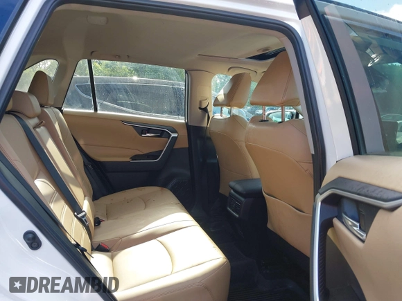 2024 Toyota RAV4 XLE Premium with VIN 2T3C1RFV5RW335409, listed as a IAAI auction lot 42156278 with 10,840 mi miles and . Bid and sale history available at DreamBid. Image 8.