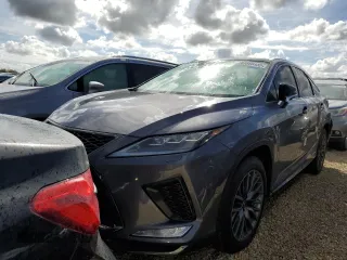 2020 Lexus RX with VIN 2T2YGMDA9LC054847, listed as a Copart auction lot 63568432 with 0 mi miles. Bid and sale history available at carsss.com. Image 2.