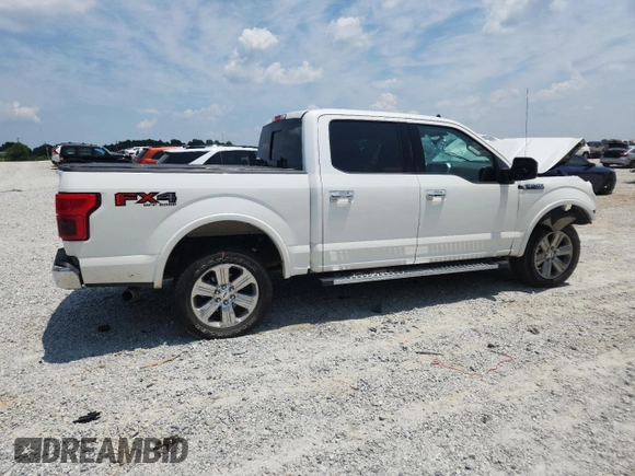 2020 Ford F-150 XL with VIN 1FTEW1E49LKF31972, listed as a Copart auction lot 62227745 with 77,754 mi miles and Salvage title. Bid and sale history available at DreamBid. Image 3.