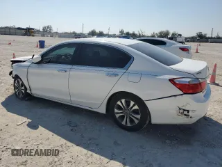 2015 Honda Accord LX with VIN 1HGCR2F38FA225612, listed as a Copart auction lot 47262415 with 129,228 mi miles and Salvage Title. Bid and sale history available at DreamBid. Image 2.