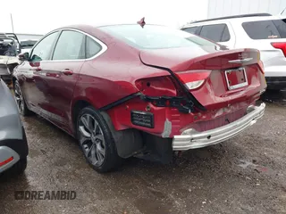 2015 Chrysler 200 C with VIN 1C3CCCCG1FN549009, listed as a IAAI auction lot 41702587 with 61,733 mi miles and . Bid and sale history available at carsss.com. Image 3.