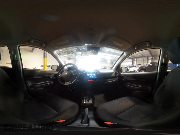 2022 Mitsubishi Mirage ES with VIN ML32AUHJXNH002912, listed as a Copart auction lot 58705215 with 55,828 mi miles and Salvage title. Bid and sale history available at DreamBid. Image 14.