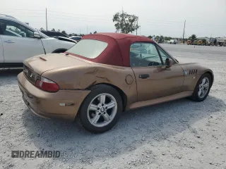 2001 BMW Z3 2.5 z VIN WBACN33441LK46402, wystawiony jako Copart lot #57974785 z przebiegiem 142 661 mil mil oraz Szkody całkowita. Historia ofert i sprzedaży dostępna na DreamBid. Obrazek 3.