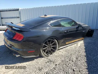 2022 Ford Mustang GT with VIN 1FA6P8CF2N5117373, listed as a Copart auction lot 53299765 with 46,023 mi miles and Non Repairable. Bid and sale history available at carsss.com. Image 3.
