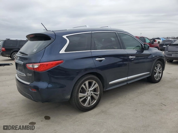 2015 Infiniti QX60 with VIN 5N1AL0MN5FC543638, listed as a Copart auction lot 42983785 with NaN miles and Salvage Title. Bid and sale history available at carsss.com. Image 3.