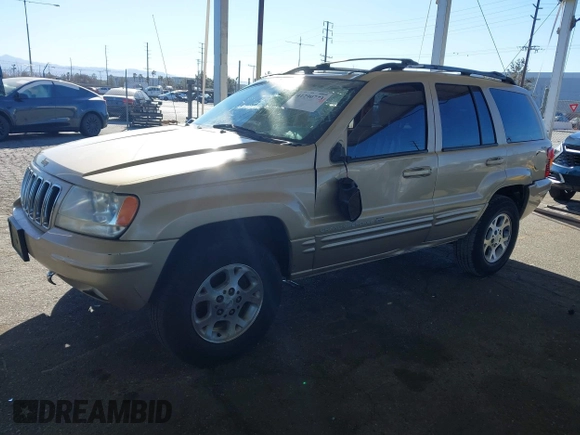 1999 Jeep Grand Cherokee Limited with VIN 1J4GW68NXXC727844, listed as a IAAI auction lot 41290773 with 222,838 mi miles. Bid and sale history available at carsss.com. Image 18.