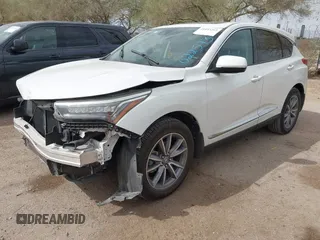 2021 Acura RDX w/Technology Package with VIN 5J8TC1H51ML022573, listed as a IAAI auction lot 41893265 with 56,516 mi miles. Bid and sale history available at carsss.com. Image 18.