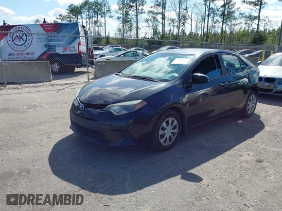 2016 Toyota Corolla L with VIN 5YFBURHEXGP406823, listed as a IAAI auction lot 41798717 with 156,423 mi miles and . Bid and sale history available at DreamBid. Image 2.
