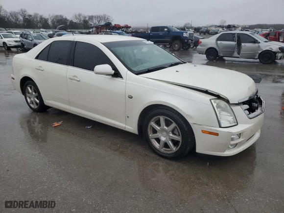 2006 Cadillac STS with VIN 1G6DW677760190803, listed as a Copart auction lot 44111255 with 91,233 mi miles and Salvage Title. Bid and sale history available at carsss.com. Image 4.