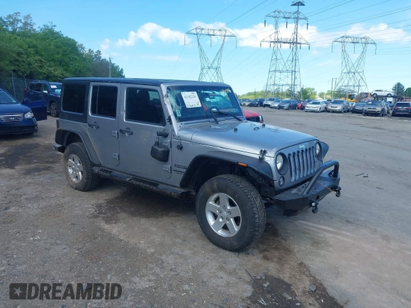 2014 Jeep Wrangler Unlimited Sport with VIN 1C4BJWDG6EL194359, listed as a IAAI auction lot 42182236 with 134,889 mi miles and . Bid and sale history available at DreamBid. Image 1.