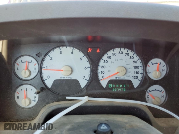 2007 Dodge 2500 SLT with VIN 3D7KS29D87G793547, listed as a Copart auction lot 49229755 with 227,978 mi miles and Salvage Title. Bid and sale history available at carsss.com. Image 9.
