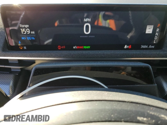 2024 Ford Mustang Mach-E GT with VIN 3FMTK4SXXRMA20187, listed as a Copart auction lot 88253255 with 3,464 mi miles and Salvage Title. Bid and sale history available at DreamBid. Image 9.