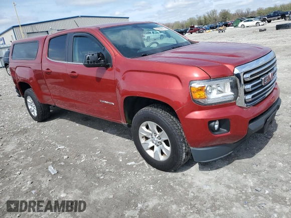 2015 GMC Canyon 2WD SLE with VIN 1GTG5BE38F1134904, listed as a Copart auction lot 51426615 with 123,584 mi miles and Salvage Title. Bid and sale history available at DreamBid. Image 4.