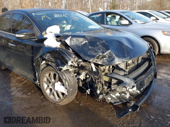 2015 Nissan Sentra S with VIN 3N1AB7APXFY262340, listed as a IAAI auction lot 41257827 with Not Provided miles. Bid and sale history available at carsss.com. Image 6.