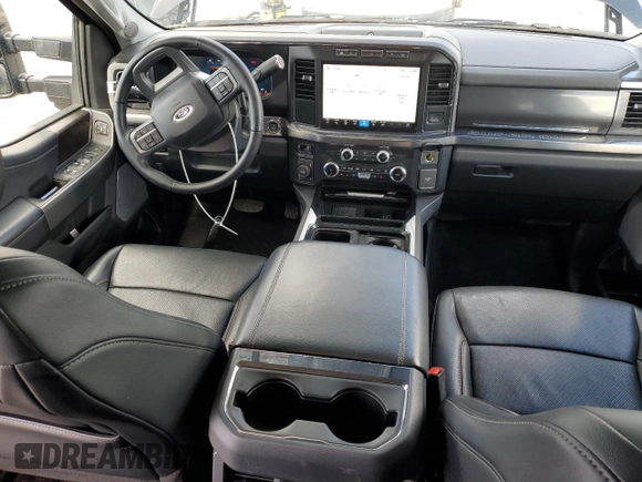 2024 Ford F-350 XL with VIN 1FT8W3BM6REF70748, listed as a Copart auction lot 51520485 with 6,862 mi miles and Salvage title. Bid and sale history available at DreamBid. Image 8.