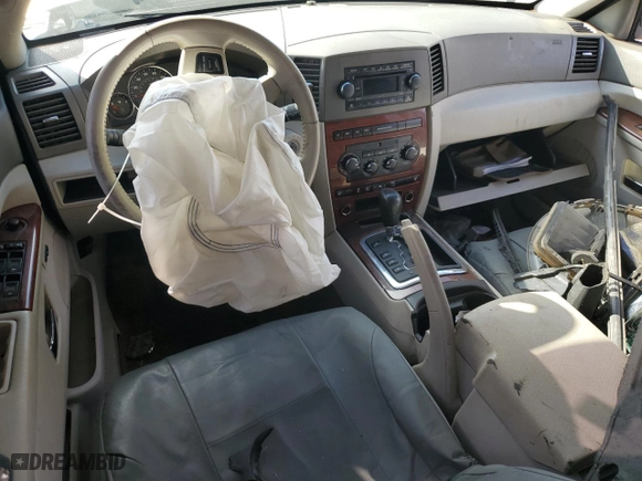 2006 Jeep Grand Cherokee Limited with VIN 1J8HS58N16C197979, listed as a Copart auction lot 77460714 with 0 mi miles and Salvage Title. Bid and sale history available at carsss.com. Image 8.