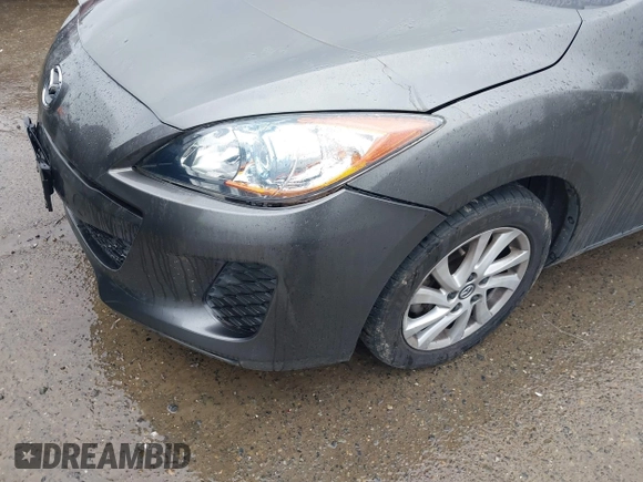 2013 Mazda 3 i Touring with VIN JM1BL1LP5D1840757, listed as a IAAI auction lot 41932440 with Not Provided miles and . Bid and sale history available at carsss.com. Image 6.
