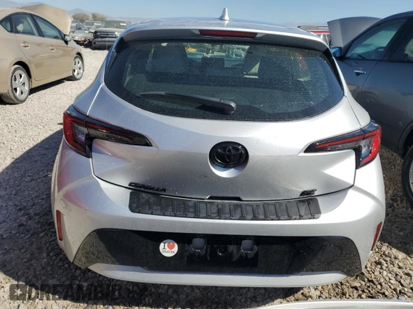 2023 Toyota Corolla Hatchback SE with VIN JTND4MBE7P3197470, listed as a Copart auction lot 73983194 with 22,785 mi miles and Salvage Title. Bid and sale history available at carsss.com. Image 6.