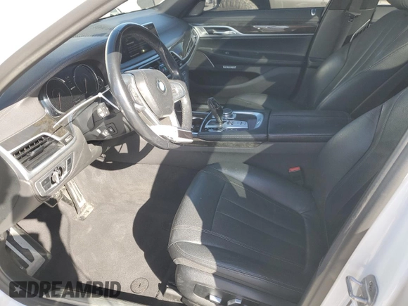 2018 BMW 7 Series 740e xDrive iPerformance with VIN WBA7J2C50JG938424, listed as a Copart auction lot 76085784 with 90,316 mi miles and Salvage Title. Bid and sale history available at carsss.com. Image 7.
