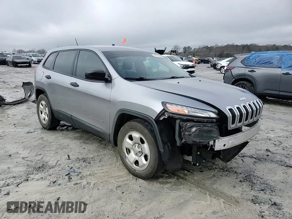 2016 Jeep Cherokee Altitude with VIN 1C4PJLAB6GW370275, listed as a Copart auction lot 44745235 with 148,354 mi miles and Salvage Title. Bid and sale history available at carsss.com. Image 11.