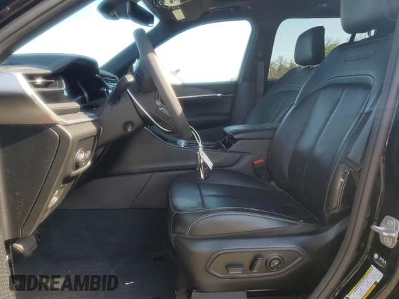 2023 Jeep Grand Cherokee Overland with VIN 1C4RJHDG7P8740876, listed as a Copart auction lot 55253815 with 29,155 mi miles and Salvage title. Bid and sale history available at DreamBid. Image 7.