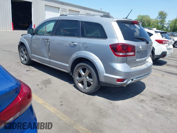 2017 Dodge Journey Crossroad Plus with VIN 3C4PDDGG9HT553449, listed as a IAAI auction lot 42438811 with 135,194 mi miles and . Bid and sale history available at DreamBid. Image 3.