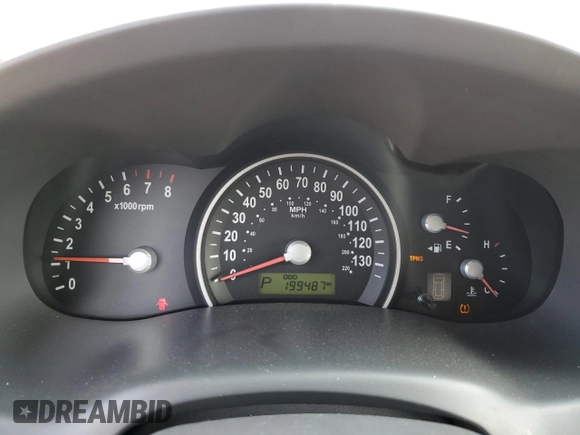 2007 Kia Sedona EX with VIN KNDMB233876108371, listed as a Copart auction lot 71360184 with 199,487 mi miles and Salvage Title. Bid and sale history available at carsss.com. Image 9.