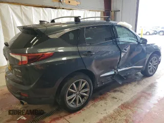 2021 Acura RDX w/Technology Package with VIN 5J8TC2H54ML010147, listed as a Copart auction lot 49976054 with 0 mi miles and Salvage Title. Bid and sale history available at carsss.com. Image 3.
