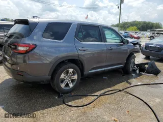 2024 Honda Pilot EX-L 8 Passenger with VIN 5FNYG2H40RB000225, listed as a Copart auction lot 65441274 with 0 mi miles and Salvage Title. Bid and sale history available at carsss.com. Image 3.