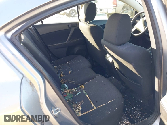2011 Mazda 3 i Sport with VIN JM1BL1UF7B1408500, listed as a IAAI auction lot 42076150 with 179,965 mi miles. Bid and sale history available at carsss.com. Image 8.