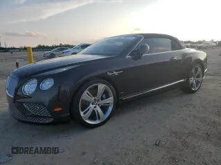2016 Bentley Continental GT S with VIN SCBGH3ZA8GC056834, listed as a Copart auction lot 73692174 with 15,134 mi miles and Salvage Title. Bid and sale history available at DreamBid. Image 1.